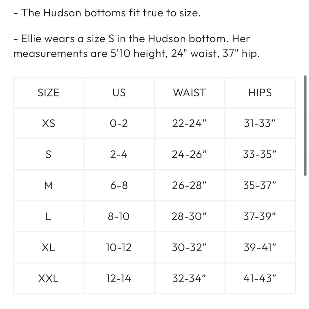 NYUD Ivory Hudson Bikini bottom